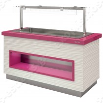 Salad bar θερμαινόμενο για 5 GN 203εκ MB80BM5 INFRICO