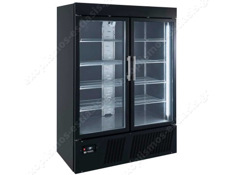 Ψυγείο βιτρίνα αναψυκτικών διπλό 137εκ