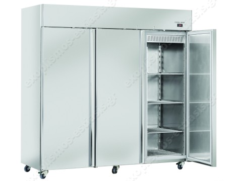 Ψυγείο θάλαμος συντήρησης τριπλό inox 210εκ GN 2/1 COOLHEAD RC 1850