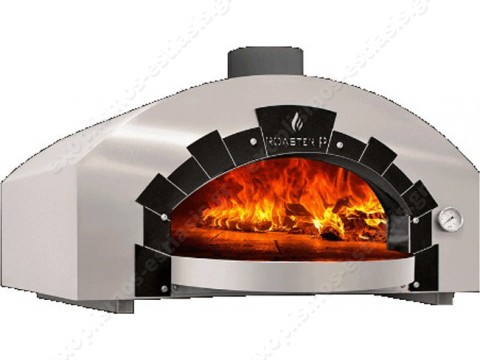 Επαγγελματικός φούρνος πίτσας με ξύλα και αέριο για 84 πίτσες PW6 BIOKAN