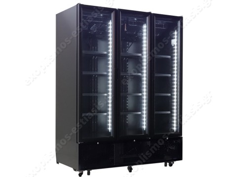 Ψυγείο βιτρίνα συντήρησης με 3 ανοιγόμενες πόρτες TC 1600 B PR 160εκ 