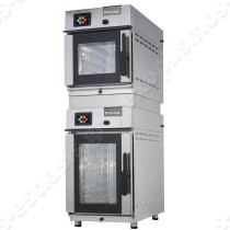 Επαγγελματικός φούρνος για 4 GN 1/1 Compact INOXTREND | Στοιβαζόμενα μοντέλα CT-DT-107E & CT-DT-104E