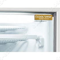 Ψυγείο βιτρίνα κατάψυξης με κρυστάλλινη πόρτα TNG 390 COOLHEAD | Eσωτερικός φωτισμός