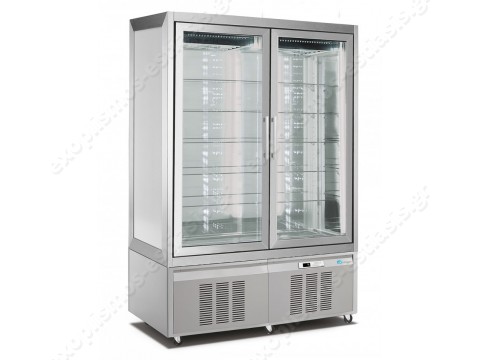 Ψυγείο βιτρίνα συντήρησης γλυκών με 2 πόρτες LONGONI