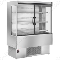Ψυγείο service inox 150εκ ZOIN | Με ανοιγόμενες πόρτες
