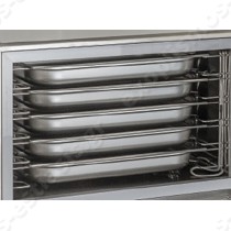 Blast chiller - shock freezer 5 θέσεων RF 58Α COOL HEAD | Χωρητικότητα: 10 x GN 1/1 ή 10 EN 60x40