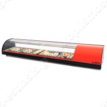 Ψυγείο επιτραπέζιο για SUSHI 8 λεκάνες GN 1/3 8VTG SUSHI ARILEX | Σε κόκκινο