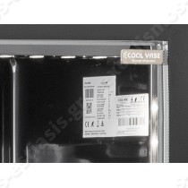 Ψυγείο βιτρίνα συντήρησης με 2 πόρτες TKG 1000CB COOLHEAD | Εσωτερικός φωτισμός LED, κίτρινης απόχρωσης ενσωματωμένος στο πλαίσιο της πόρτας