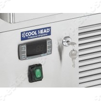 Ψυγείο πάγκος σαλατών με συρτάρια GN 1/1 CRD 45A COOL HEAD | Με θερμοστάτη, κλειδαρια και πάνελ με οπές για ομοιόμορφη κατανομή αέρα