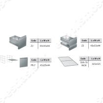 Ψυγείο πάγκος σαλατών 136,5x70εκ GN 1/1 με μοτέρ κάτω GINOX