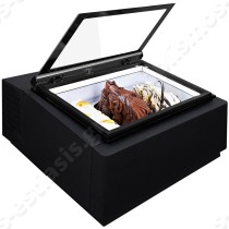 Ψυγείο βιτρίνα για παγωτό gelato VBG 3 COOLHEAD | Εμπρόσθιο άνοιγμα γυαλιού με υποβοηθούμενη ανύψωση