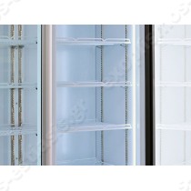 Ψυγείο βιτρίνα συντήρησης με 2 πόρτες DC 1050C COOLHEAD | Εσωτερικό LED φωτισμός