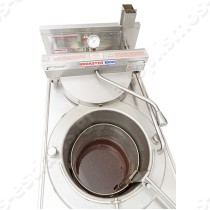 Επαγγελματική φριτέζα αερίου υψηλής πίεσης 2400GH BROASTER  | Ανοξείδωτος κυλινδρικός κάδος