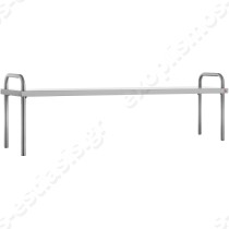 Ψυγείο πάγκος προετοιμασίας 134.5x70εκ για 7 GN 1/4 ΙΝΟΜΑΚ | Μονή ραφιέρα