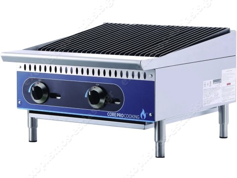 Γκριλιέρα αερίου με πέτρα ηφαιστείου 