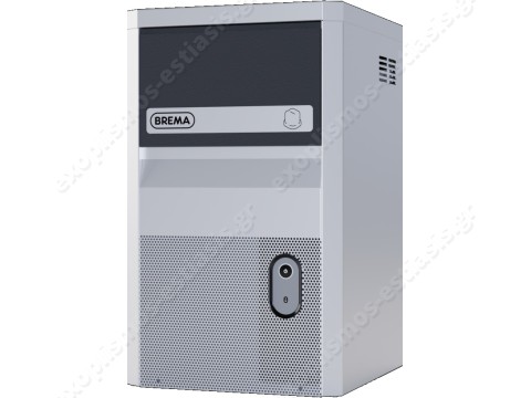 Παγομηχανή 21Kg Brema CB184 inox για συμπαγές παγάκι
