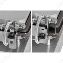 Πλάκα panini grill για THERMOCOOK | Ρυθμιζόμενο ύψος 0–44 mm