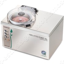 Παγωτομηχανή 3kg/h GELATO CHEF 5L AUTOMATIC NEMOX | Διαφανές καπάκι για παρακολούθηση της διαδικασίας