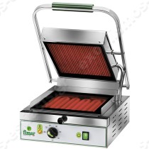 Τοστιέρα κεραμική μονή PV27 FIMAR | Λεία - Ραβδωτή