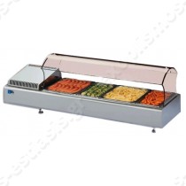 Ψυγείο επιτραπέζιο με λεκανάκια 155εκ COLD MASTER
