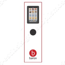Επαγγελματικός ηλεκτρικός φούρνος Combi 10 θέσεων Baron OPBET101 με μπόιλερ | Οθόνη αφής LCD 7 ''