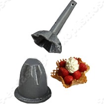Πλάκα Waffoeis για χωνάκια και μπολάκια παγωτού για THERMOCOOK | Φόρμα για μπολάκια Πλάκα Waffoeis για χωνάκια και μπολάκια παγωτού για THERMOCOOK | Φόρμα για μπολάκια