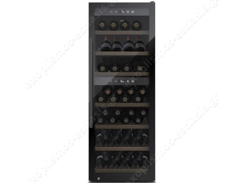 Συντηρητής κρασιών διπλής θερμοκρασίας για 66 φιάλες CASO