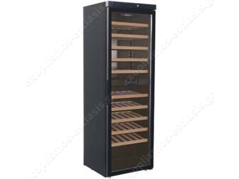 Συντηρητής κρασιών διπλής θερμοκρασίας για 110 φιάλες