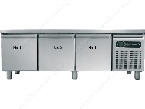 Ψυγείο πάγκος κατάψυξη χαμηλό 175x70εκ GN 1/1 GINOX