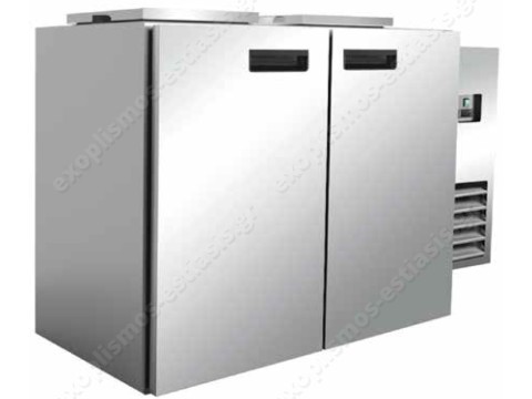 Ψυγείο απορριμμάτων για 2 κάδους 177εκ WBC2-240 KARAMCO
