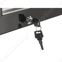Ψυγείο βιτρίνα μίνι συντήρησης DC 55B CoolHead | Με κλειδαριά