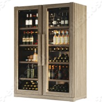Ψυγείο συντηρητής κρασιών για 276 φιάλες IP PARMA 2501 | Modern wood - Ξύλο τέφρας - STANDARD MODULE