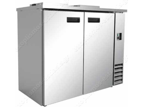 Ψυγείο απορριμμάτων με 2 κάδους 143εκ WBC2-120 KARAMCO