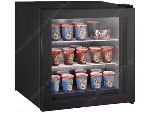 Ψυγείο βιτρίνα κατάψυξης μίνι 59.5εκ