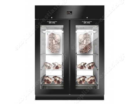Ψυγείο ωρίμανσης EVERLASTING MEAT 1500 BLACK PANORAMA AC9I18