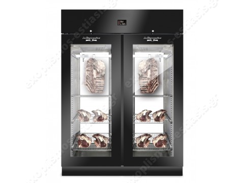 Ψυγείο ωρίμανσης EVERLASTING MEAT 1500 BLACK PANORAMA AC9318