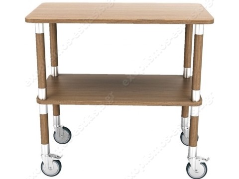 Βοηθητικό καρότσι Gueridon 2 επιπέδων