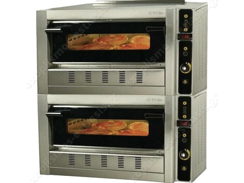 Επαγγελματικός φούρνος αερίου για 8 πίτσες FG4D SERGAS
