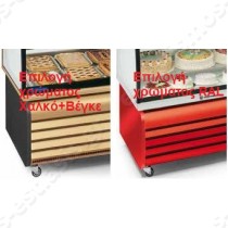 Βιτρίνα θερμαινόμενη BRIO 137 HOT TECFRIGO