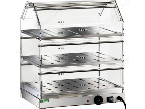 Βιτρίνα θερμαινόμενη 50εκ 3 επιπέδων Βιτρίνα θερμαινόμενη 50εκ 3 επιπέδων