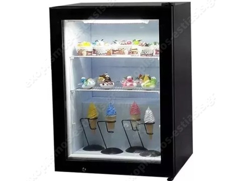 Ψυγείο βιτρίνα κατάψυξης μίνι 59.5εκ