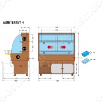 Salad bar Monterrey 4 TECFRIGO