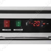 Ψυγείο βιτρίνα κατάψυξης RFG 1350 COOL HEAD | Ψηφιακό θερμόμετρο/θερμοστάτη